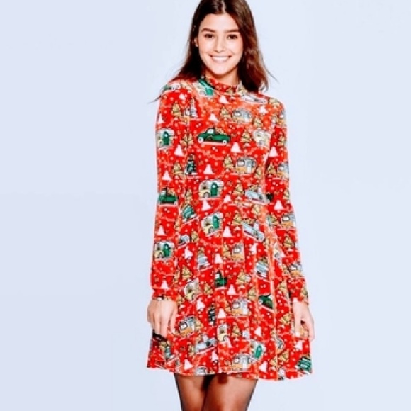 Born Famous Dresses & Skirts - Born Famous - Velvet Holiday Dress - Medium